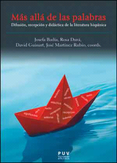 E-book, Más allá de las palabras : Difusión, recepción y didáctica de la literatura hispánica, Universitat de València