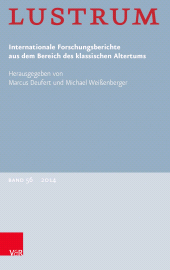 m, Lustrum Band 56 - 2014 : Internationale Forschungsberichte aus dem Bereich des klassischen Altertums, Vandenhoeck & Ruprecht