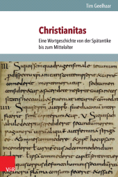 E-book, Christianitas : Eine Wortgeschichte von der Spätantike bis zum Mittelalter, Vandenhoeck & Ruprecht