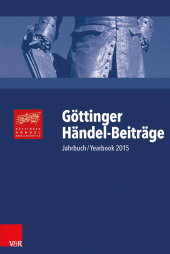 E-book, Göttinger Händel-Beiträge, Band 16 : Jahrbuch/Yearbook 2015, Vandenhoeck & Ruprecht