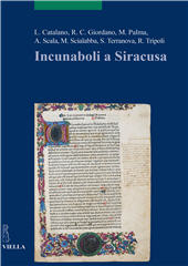 E-book, Incunaboli a Siracusa, Catalano, Lucia, Viella