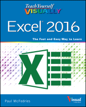 E-book, Teach Yourself VISUALLY Excel 2016, Visual