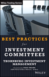 E-book, Best Practices for Investment Committees, Wiley
