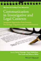 E-book, Communication in Investigative and Legal Contexts : Integrated Approaches from Forensic Psychology, Linguistics and Law Enforcement, Wiley
