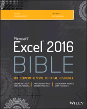 E-book, Excel 2016 Bible, Wiley