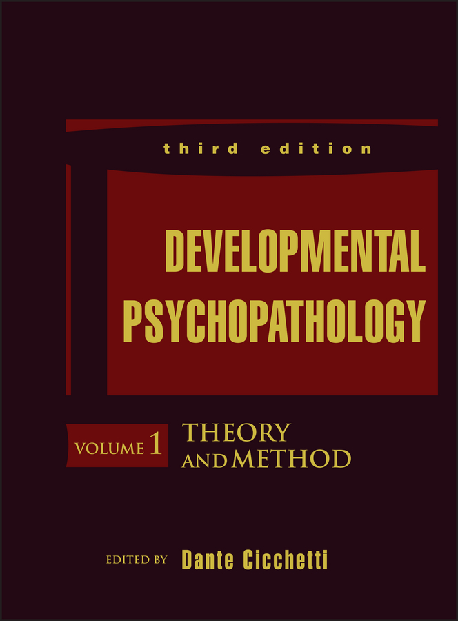 E-book, Developmental Psychopathology, Theory and Method, John Wiley & Sons