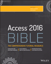 E-book, Access 2016 Bible, John Wiley & Sons