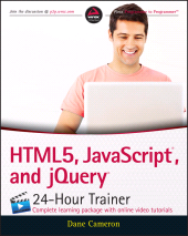 E-book, HTML5, JavaScript, and jQuery 24-Hour Trainer, Wrox