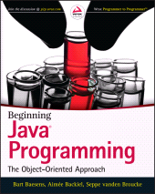 E-book, Beginning Java Programming : The Object-Oriented Approach, Wrox Press