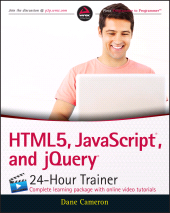 E-book, HTML5, JavaScript, and jQuery 24-Hour Trainer, Wrox Press