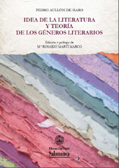 eBook, Idea de la literatura y teoría de los géneros literarios, Ediciones Universidad de Salamanca