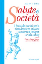 Article, L'interazione sociale nella web society tra Internet disorder e ruolo dei servizi delle dipendenze, Franco Angeli