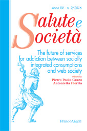 Article, The social interaction in the web society between the Internet disorder and the role of services for addictions, Franco Angeli