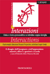 Article, La relazione d'apprendimento : tra intrapsichico e interpersonale, Franco Angeli