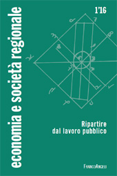 Issue, Economia e società regionale : 1, 2016, Franco Angeli