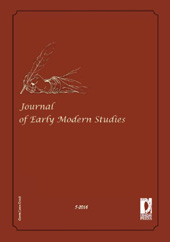 Issue, Journal of Early Modern Studies : 5, 2016, Firenze University Press