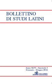 Artículo, Sulla multiplicitas lessicale del c. 23 di Sidonio Apollinare, Paolo Loffredo iniziative editoriali
