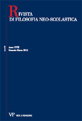 Artículo, L'ordinamento delle scienze in Al-Fārābī, tra epistemologia e politica, Vita e Pensiero