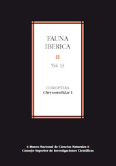 E-book, Fauna ibérica : vol. 13 : Coleoptera : Chrysomelidae I, CSIC, Consejo Superior de Investigaciones Científicas