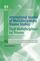 Journal, International Journal of Multidisciplinary Trauma Studies = Studi Multidisciplinari sul Trauma, Franco Angeli