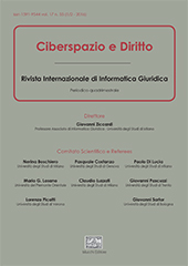 Article, Internet delle cose e problematiche giuridiche : alcune considerazioni, Enrico Mucchi Editore