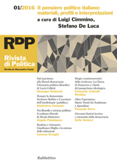 Article, Alla prova della politica italiana: Gianfranco Miglio e il cambiamento delle istituzioni, Rubbettino