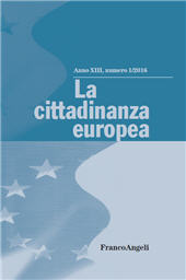 Fascículo, La cittadinanza europea : XIII, 1, 2016, Franco Angeli