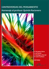 E-book, Controversias del pensamiento : homenaje al profesor Quintín Racionero, Dykinson