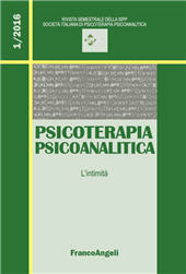 Revista, Psicoterapia psicoanalitica, Franco Angeli