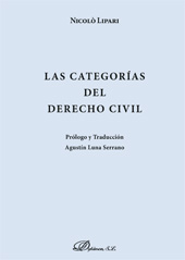 E-book, Las categorías del Derecho Civil, Lipari, Nicolò, Dykinson