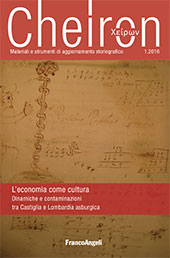 Heft, Cheiron : materiali e strumenti di aggiornamento storiografico : 1, 2016, Franco Angeli