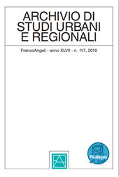 Issue, Archivio di studi urbani e regionali : 117, 3, 2016, Franco Angeli