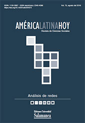 Issue, América Latina Hoy : revista de ciencias sociales : 73, 2, 2016, Ediciones Universidad de Salamanca