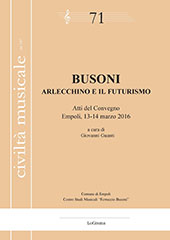 Capítulo, Tra Strauss e Malipiero : persistenza mitico di Arlecchino nel teatro musicale primonovecentesco, LoGisma