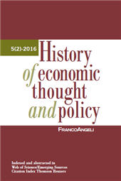 Artículo, Nation-World : autarky and Geo-economics in Montchrétien's Traicté, Franco Angeli