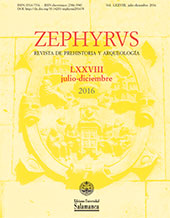 Fascicolo, Zephyrus : revista de prehistoria y arqueología : LXXVIII, 2, 2016, Ediciones Universidad de Salamanca