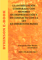 E-book, La intervención comparada con menores en desprotección y en conflicto con la ley en diferentes países, Dykinson
