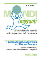 Artikel, Introduzione : le migrazioni lavorative intra-UE : modelli, pratiche e traiettorie di mobilità dei cittadini europei, Franco Angeli