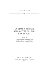 E-book, La stampa romana nella città dei papi e in Europa, Biblioteca apostolica vaticana