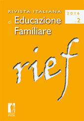 Issue, Rivista italiana di educazione familiare : 2, 2016, Firenze University Press