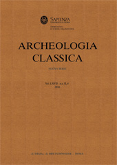 Article, Un inedito sarcofago con Vittorie clipeofore e raffigurazione di Apollo ed Atena, "L'Erma" di Bretschneider