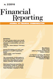 Article, Web-Based financial reporting : an interpretative model for corporate communications on social media, Franco Angeli
