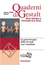Articolo, Psicoterapia della Gestalt con i bambini : un modello di lavoro di gruppo, Franco Angeli