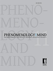 Fascículo, Phenomenology and Mind : 11, 2, 2016, Firenze University Press