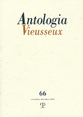 Heft, Antologia Vieusseux : XXII, 66, 2016, Polistampa