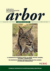 Issue, Arbor : 192, 781, 5, 2016, CSIC, Consejo Superior de Investigaciones Científicas