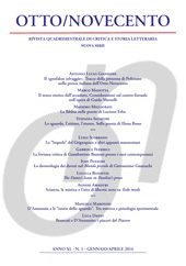 Article, D'Annunzio e le teorie dello sguardo : tra estetica e psicologia sperimentale, Edizioni Otto Novecento