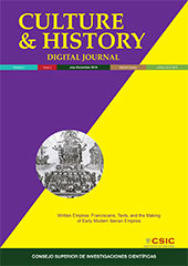 Fascículo, Culture & History : Digital Journal : 5, 2, 2016, CSIC, Consejo Superior de Investigaciones Científicas