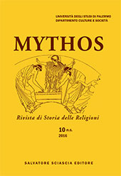 Issue, Mythos : Rivista di storia delle religioni : 10, 2016, S. Sciascia