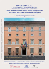 Article, L'integrazione europea attraverso i diritti : come non tornare indietro?, Unione delle comunità ebraiche italiane - La Giuntina